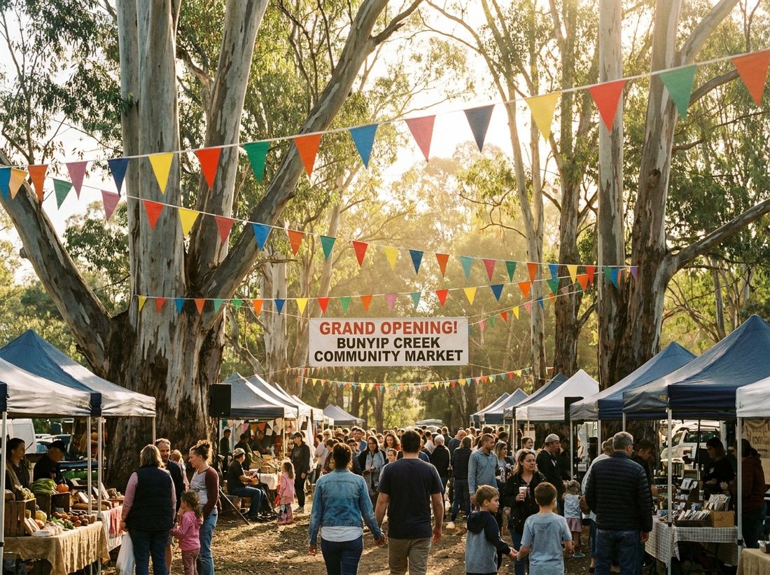Grand opening of the markets